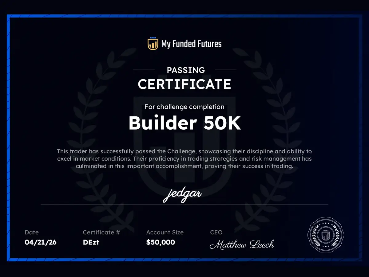Membre — challenge Builder 50K validé